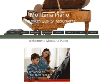 Montanapiano.com(Mysite) Screenshot