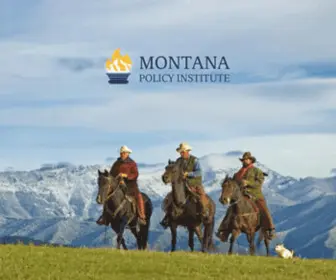 Montanapolicy.org(Montana Policy Institute) Screenshot