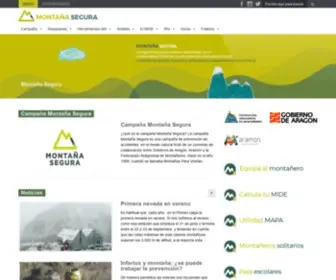 Montanasegura.com(Montaña Segura) Screenshot