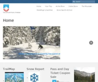 Montanasnowbowl.com(Snowbowl) Screenshot