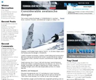 Montanasnowsports.com(Football american) Screenshot