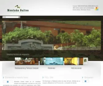 Montanasuiteshotel.com(Montaña Suites) Screenshot