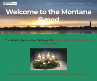 Montanasynod.org(Montana Synod ELCA) Screenshot