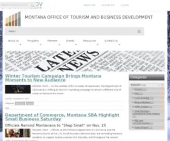 Montanatourismnews.org(Montanatourismnews) Screenshot