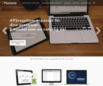 Montania.se(Montania System AB) Screenshot