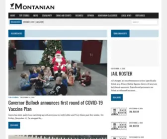 Montanian.com(The Montanian) Screenshot