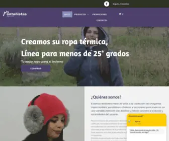 Montanistas.com(MONTAÑISTAS) Screenshot