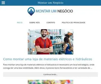 Montarumnegocio.com(Montar um Negócio) Screenshot