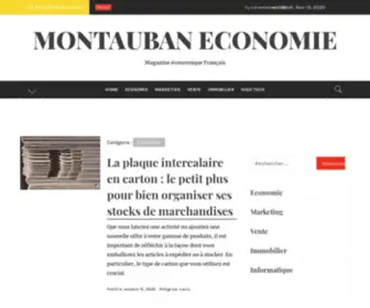 Montauban-Economie.com(Tout savoir sur l'énergie verte) Screenshot