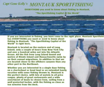 Montauksportfishing.com(Montauk) Screenshot