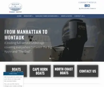 Montaukyachtsales.com(Montauk Yacht Sales) Screenshot