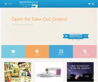 Montavillasewing.com(Montavilla Sewing Centers) Screenshot