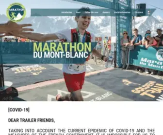 Montblancmarathon.net(Marathon du Mont) Screenshot