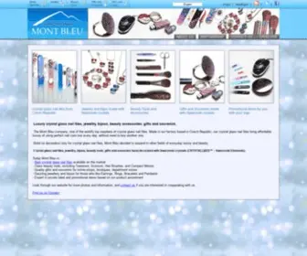 Montbleu.eu(Mont Bleu crystal glass nail files) Screenshot