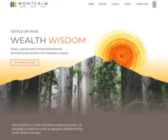 Montcalmtcr.com(Smart and Sophisticated Investing & Wealth Management) Screenshot