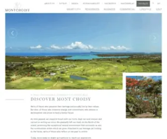 Montchoisy.com(Mont Choisy Mauritius) Screenshot