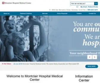 Montclair-Hospital.org(Montclair Hospital Medical Center) Screenshot