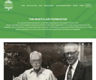 Montclairfoundation.org(The Montclair Foundation) Screenshot