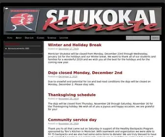 Montclairkarate.com(Montclair Shukokai Karate) Screenshot