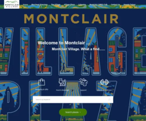 Montclairvillage.com(Montclair Village Association) Screenshot