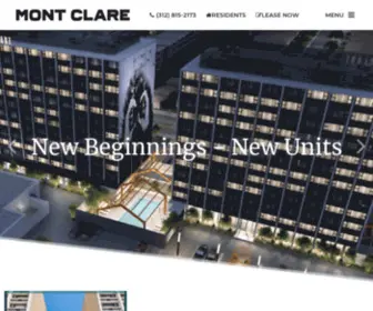 Montclareapts.com(Apartments for Rent in Harwood Heights) Screenshot