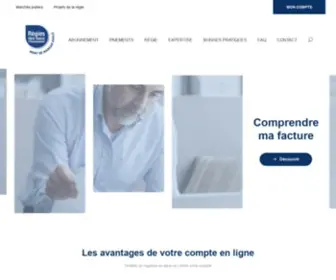 Montdemarsan-Eau.fr(Retrouvez toutes les informations pratiques concernant votre Régie des Eaux) Screenshot