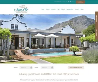 Montdorfhk.co.za(Luxury Franschhoek Guest House Accommodation) Screenshot