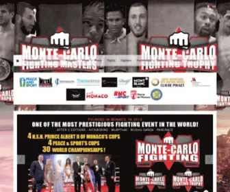 Monte-Carlo-Fighting-Masters.com(Monte Carlo Fighting Masters) Screenshot