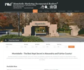 Montebellomarketing.com(Realtor Services) Screenshot