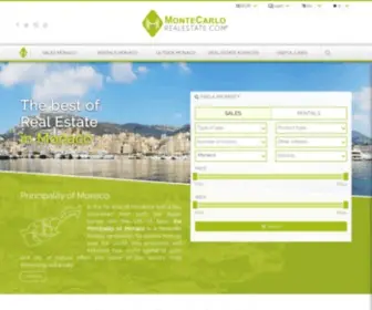 Montecarlo-Realestate.com(L'Immobilier à Monaco) Screenshot