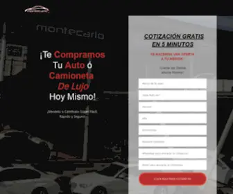 Montecarloautos.com(Cotizador) Screenshot