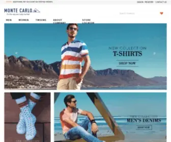 Montecarlocollections.com(Monte Carlo) Screenshot