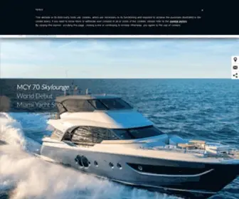 Montecarloyachts.it Screenshot