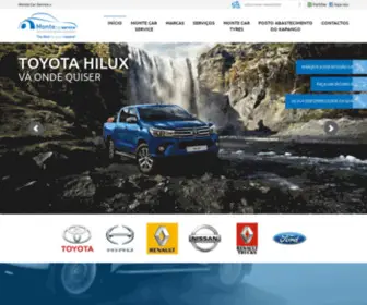 Montecarservice.com(Toyota, Hino, Renault, Ford, Nissan) Screenshot