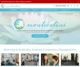Montecatinieatingdisorder.com(Montecatini Eating Disorder Treatment Center) Screenshot