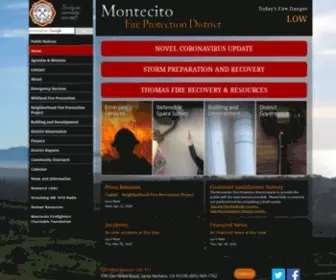 Montecitofire.com(Montecito Fire) Screenshot