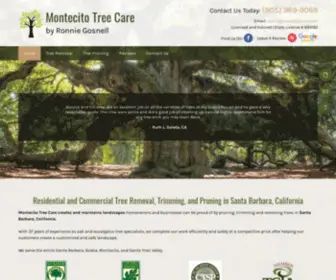 Montecitotreecare.com(Santa Barbara) Screenshot