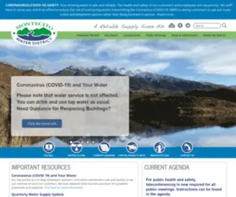 Montecitowater.com(Montecito Water District) Screenshot