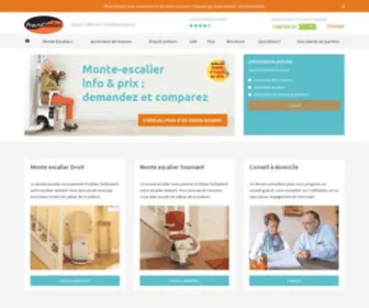 Monteescalier.fr(Monte Escalier) Screenshot