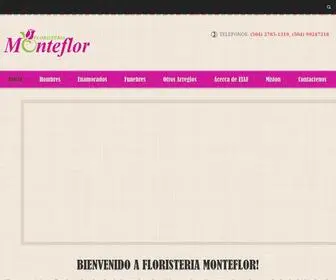 Monteflorfloristeria.com(Floristeria Monteflor) Screenshot