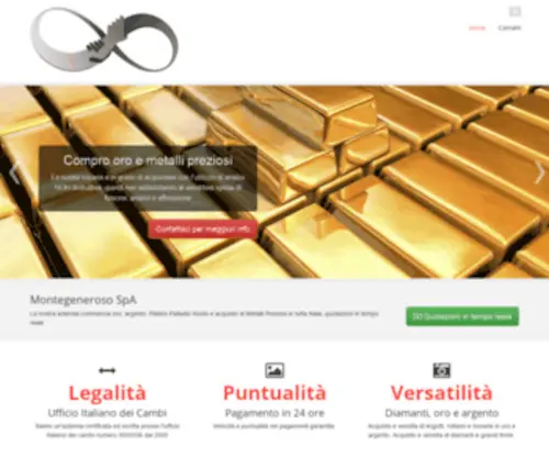Montegeneroso.com(Montegeneroso) Screenshot