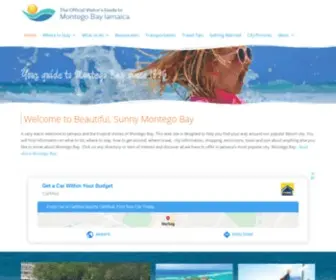 Montego-Bay-Jamaica.com(The Official Visitors Guide to Montego Bay) Screenshot