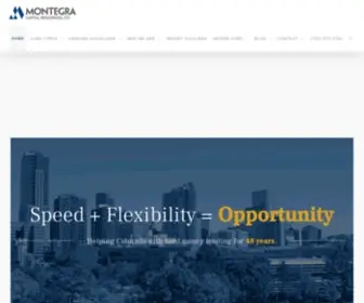 Montegra.com(Montegra Capital Resources) Screenshot