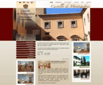 Montegufoni.it(Castello Toscana Castelli Toscana Castello Chianti Castello Firenze Castello di Montegufoni) Screenshot