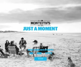 Monteiths.co.nz(Craft Beer) Screenshot