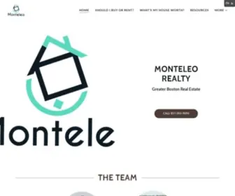 Monteleorealty.com(Monteleo Realty) Screenshot