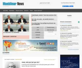 Montelimar-News.fr(Les news de Montélimar) Screenshot