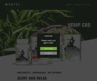 Montelwilliams.com(MONTEL CBD Products) Screenshot