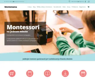 Montemama.sk(Montessori hračky) Screenshot