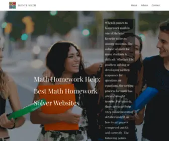 Montemath.com(Advice For Math Help Homework Websites For Students) Screenshot